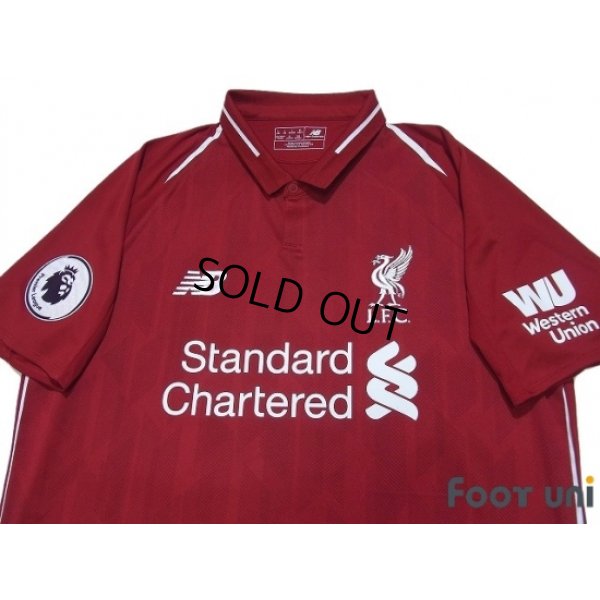 Photo3: Liverpool 2018-2019 Home Shirt #11 Mohamed Salah Primeira Liga Patch/Badge w/tags