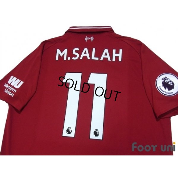 Photo4: Liverpool 2018-2019 Home Shirt #11 Mohamed Salah Primeira Liga Patch/Badge w/tags