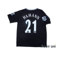 Photo2: Manchester City 2006-2007 Away Shirt #21 Hamann BARCLAYS PREMIERSHIP Patch/Badge (2)