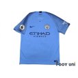 Photo2: Manchester City 2018-2019 Home Shirts and shorts Set #17 De Bruyne (2)