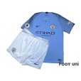 Photo1: Manchester City 2018-2019 Home Shirts and shorts Set #17 De Bruyne (1)