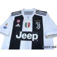 Photo4: Juventus 2018-2019 Home Authentic Shirts and Shorts Set #7 Ronaldo (4)