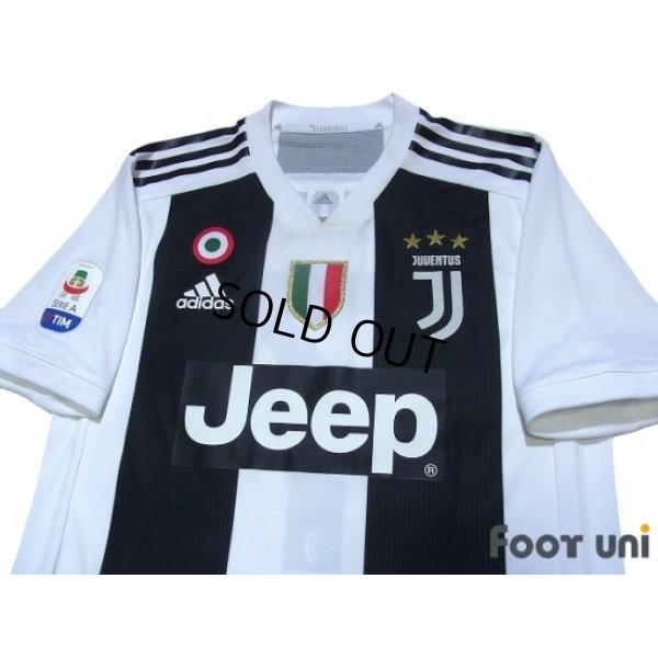 Photo4: Juventus 2018-2019 Home Authentic Shirts and Shorts Set #7 Ronaldo