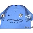 Photo4: Manchester City 2018-2019 Home Shirts and shorts Set #17 De Bruyne (4)