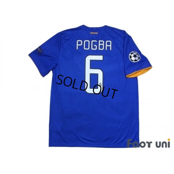 Photo2: Juventus 2014-2015 Away Shirt #6 Pogba Champions League Patch/Badge w/tags