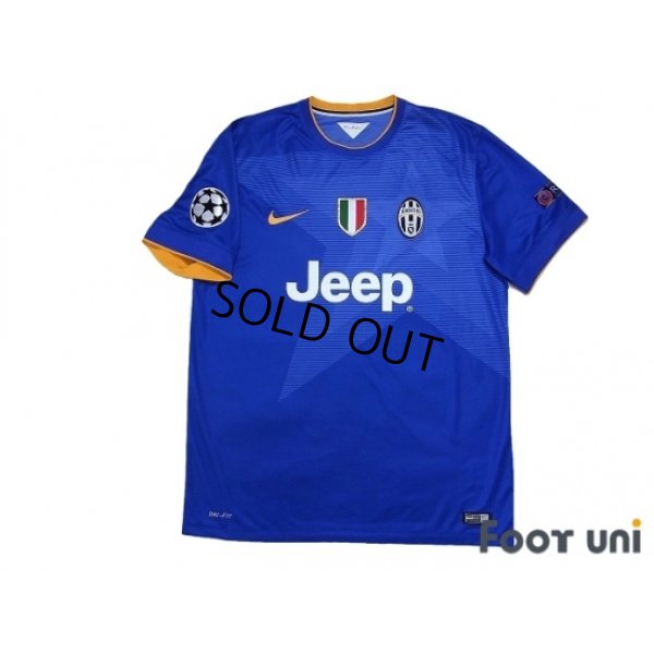 Photo1: Juventus 2014-2015 Away Shirt #6 Pogba Champions League Patch/Badge w/tags