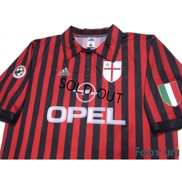 Photo3: AC Milan Centenario Shirt #10 Boban Scudetto Patch/Badge w/tags