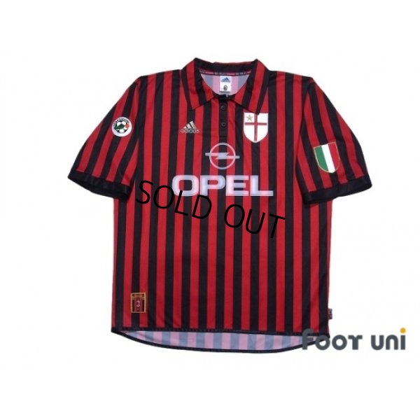 Photo1: AC Milan Centenario Shirt #10 Boban Scudetto Patch/Badge w/tags