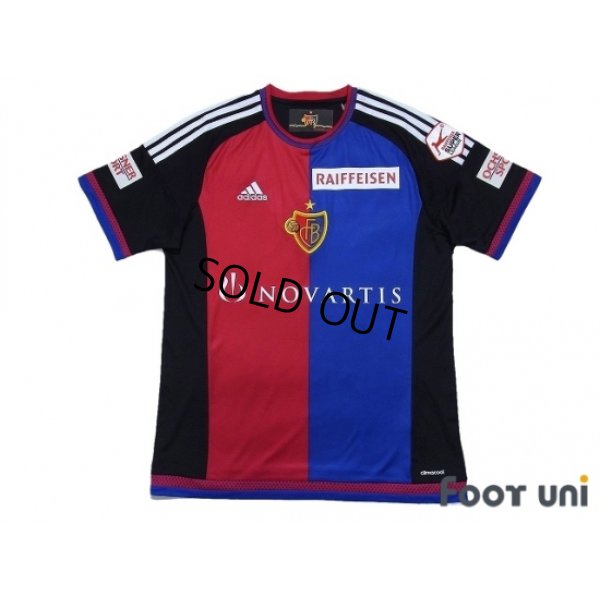 Photo1: Basel 2015-2016 Home Shirt #14 Kakitani RAIFFEISEN SUPER League Patch/Badge w/tags