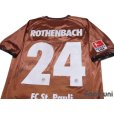 Photo4: FC St. Pauli 2010-2011 Home Centenario Shirt #24 Rothenbach