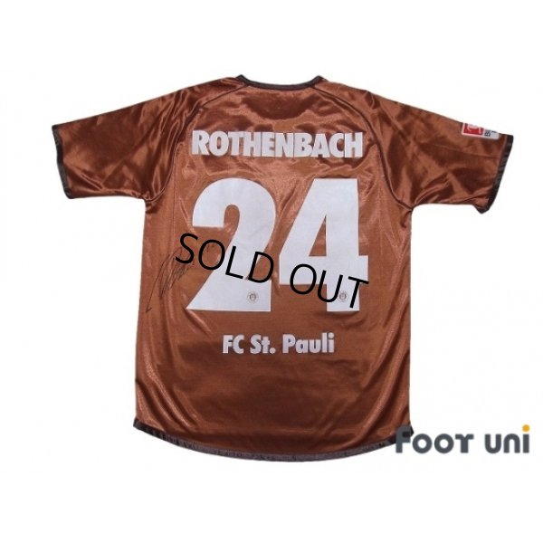 Photo2: FC St. Pauli 2010-2011 Home Centenario Shirt #24 Rothenbach