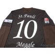Photo4: FC St. Pauli 2008-2009 Home Long Sleeve Shirt #10 Thomas Meggle