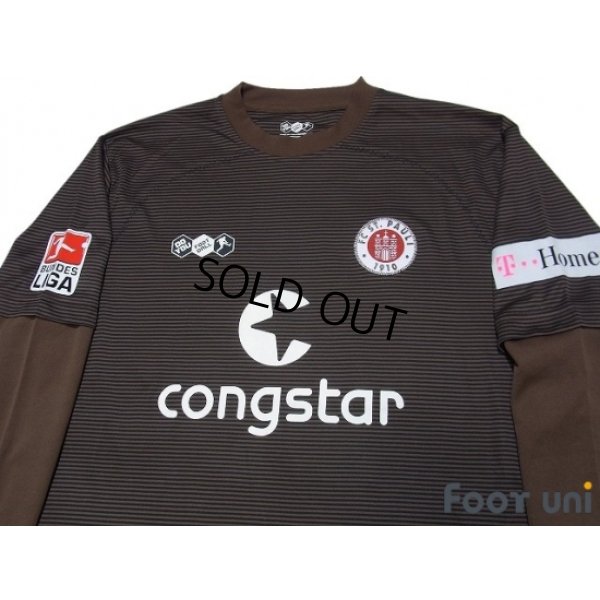 Photo3: FC St. Pauli 2008-2009 Home Long Sleeve Shirt #10 Thomas Meggle