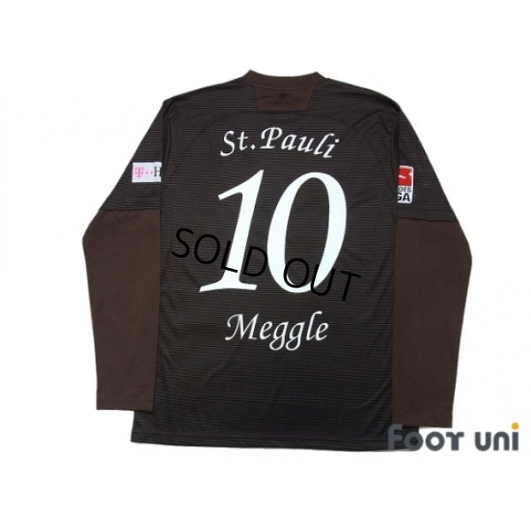 Photo2: FC St. Pauli 2008-2009 Home Long Sleeve Shirt #10 Thomas Meggle