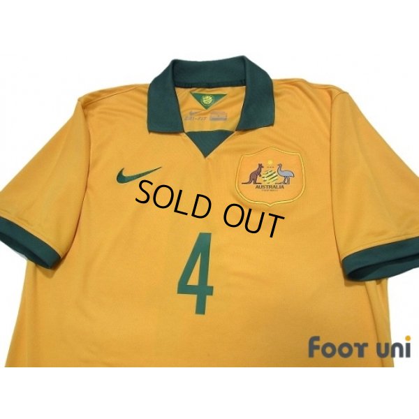 Photo3: Australia 2014 Home Shirt #4 Cahill