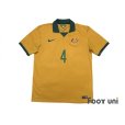 Photo1: Australia 2014 Home Shirt #4 Cahill (1)