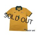 Australia 2014 Home Shirt #4 Cahill