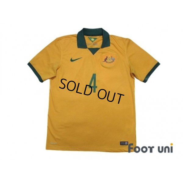 Photo1: Australia 2014 Home Shirt #4 Cahill