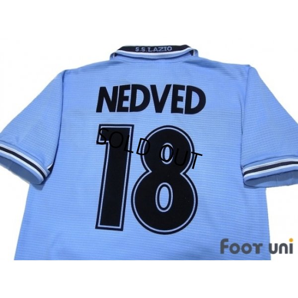 Photo4: Lazio 1998-1999 Home Shirt #18 Nedved