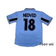 Photo2: Lazio 1998-1999 Home Shirt #18 Nedved (2)