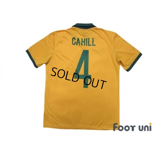 Photo2: Australia 2014 Home Shirt #4 Cahill