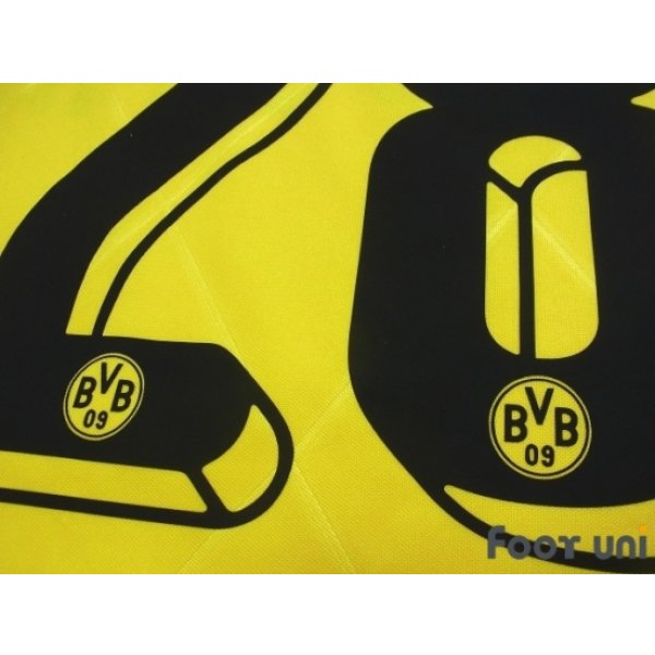 Photo7: Borussia Dortmund 2015-2016 Home Shirt #28 Ginter