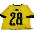 Photo4: Borussia Dortmund 2015-2016 Home Shirt #28 Ginter