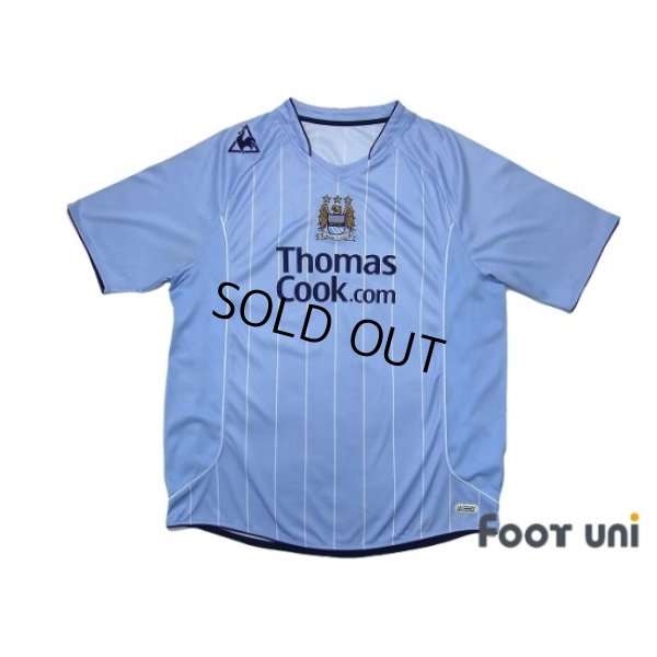 Photo1: Manchester City 2007-2008 Home Shirt