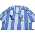 Photo3: Argentina 2010 Home Shirt #10 Messi