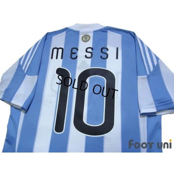 Photo4: Argentina 2010 Home Shirt #10 Messi