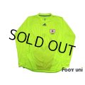 Japan 2008 GK Long Sleeve Authentic Shirt