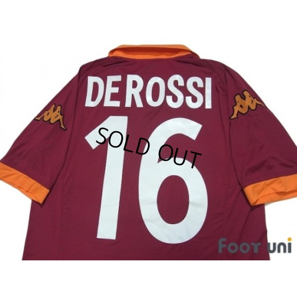 Photo4: AS Roma 2012-2013 Home Shirt #16 De Rossi