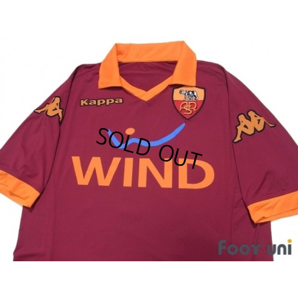 Photo3: AS Roma 2012-2013 Home Shirt #16 De Rossi