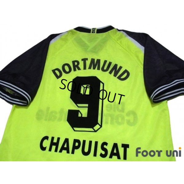 Photo4: Borussia Dortmund 1995-1996 Home Shirt #9 Chapuisat