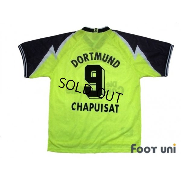 Photo2: Borussia Dortmund 1995-1996 Home Shirt #9 Chapuisat