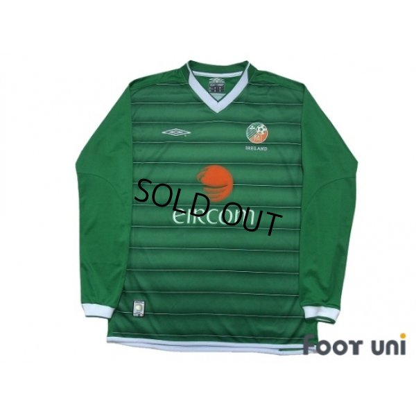 Photo1: Ireland 2003 Home Long Sleeve Shirt