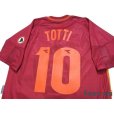 Photo4: AS Roma 1997-1998 Home Shirt #10 Totti (4)