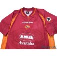 Photo3: AS Roma 1997-1998 Home Shirt #10 Totti (3)