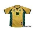 Photo1: Cameroon 1998 Away Shirt #10 Mboma (1)
