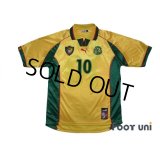 Cameroon 1998 Away Shirt #10 Mboma