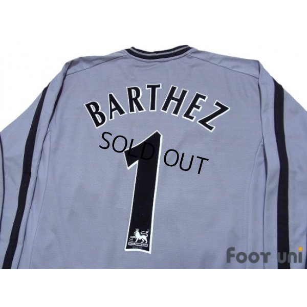 Photo4: Manchester United 2001-2002 Centenario GK Long Sleeve Shirt #1 Barthez 