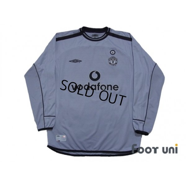 Photo1: Manchester United 2001-2002 Centenario GK Long Sleeve Shirt #1 Barthez 