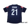 Photo2: Juventus 2000-2001 3rd Shirt #21 Zidane (2)