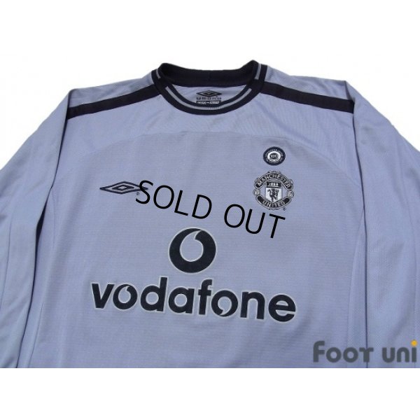 Photo3: Manchester United 2001-2002 Centenario GK Long Sleeve Shirt #1 Barthez 