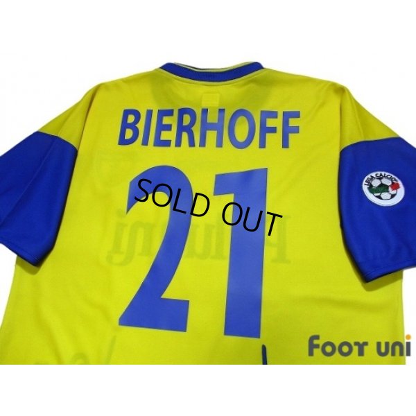 Photo4: AC Chievo Verona 2002-2003 Home Shirt #21 Bierhoff Lega Calcio Patch/Badge