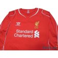 Photo3: Liverpool 2014-2015 Home Long Sleeve Shirt #8 Gerrard