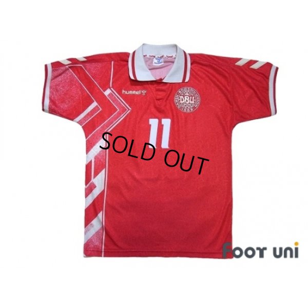 Photo1: Denmark 1994 Home Shirt #11 Brian Laudrup