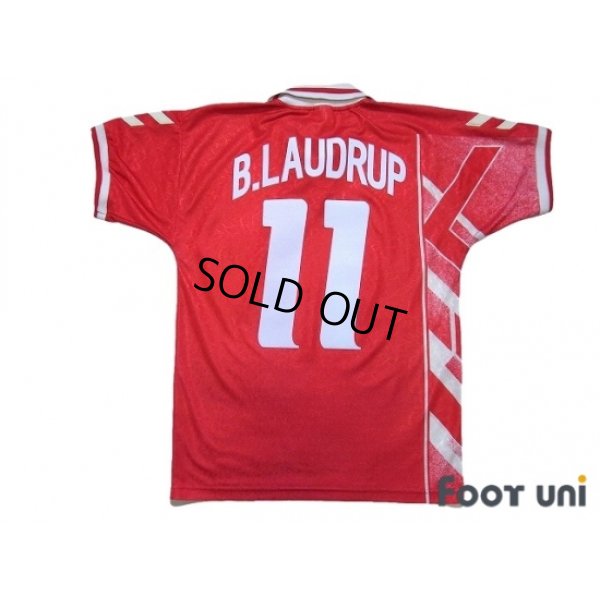 Photo2: Denmark 1994 Home Shirt #11 Brian Laudrup