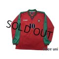 Portugal Euro 1996 Home Long Sleeve Shirt #10 Rui Costa