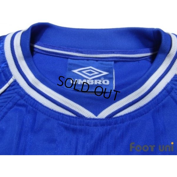 Photo5: Chelsea 1999-2001 Home Shirt #25 Zola The F.A. Premier League Patch/Badge